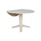 International Concepts 42 in. Solid Wood Round Dual Drop Leaf Dining Pedestal Table - 30.3 in.High, Unfinished K-42DPT-23B - alternate 7